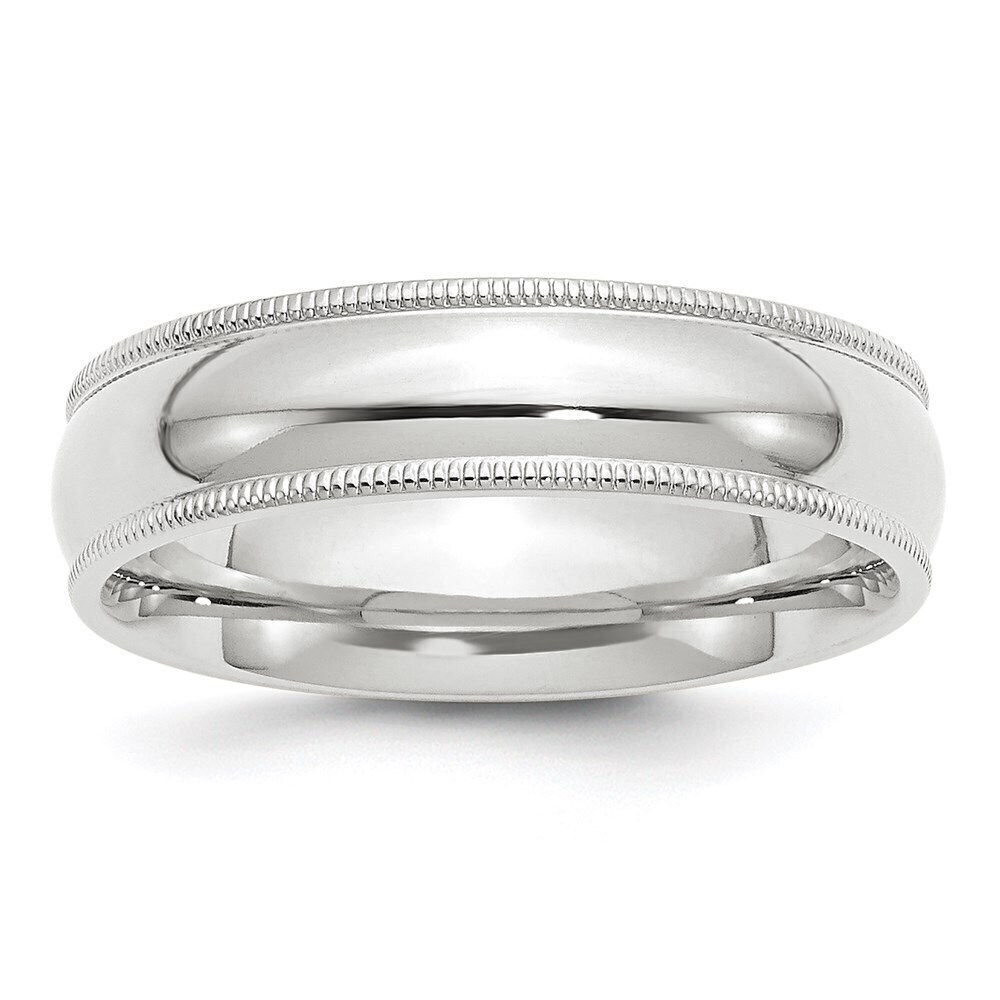 Kazi Luxury 14KW 6mm Milgrain Comfort Fit Band Size 13.5